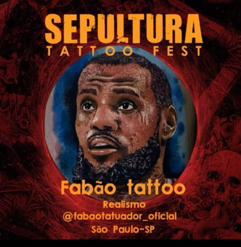 Sepultura Tattoo Fest — Fabão Tattoo artista de realismo