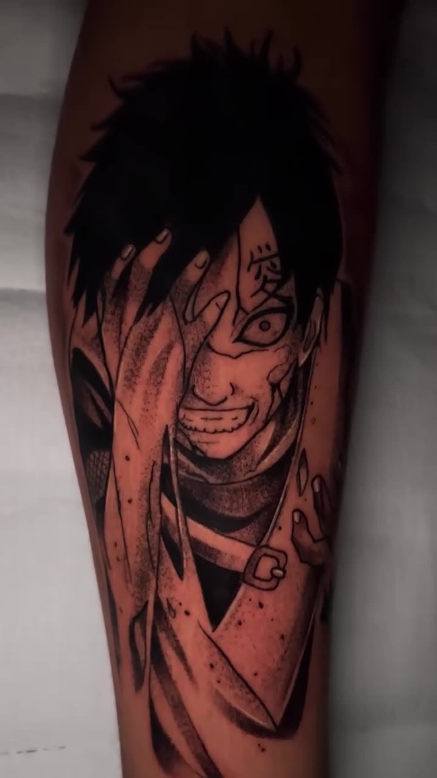 Tatuagem — Gaara por Fabão Tatuador