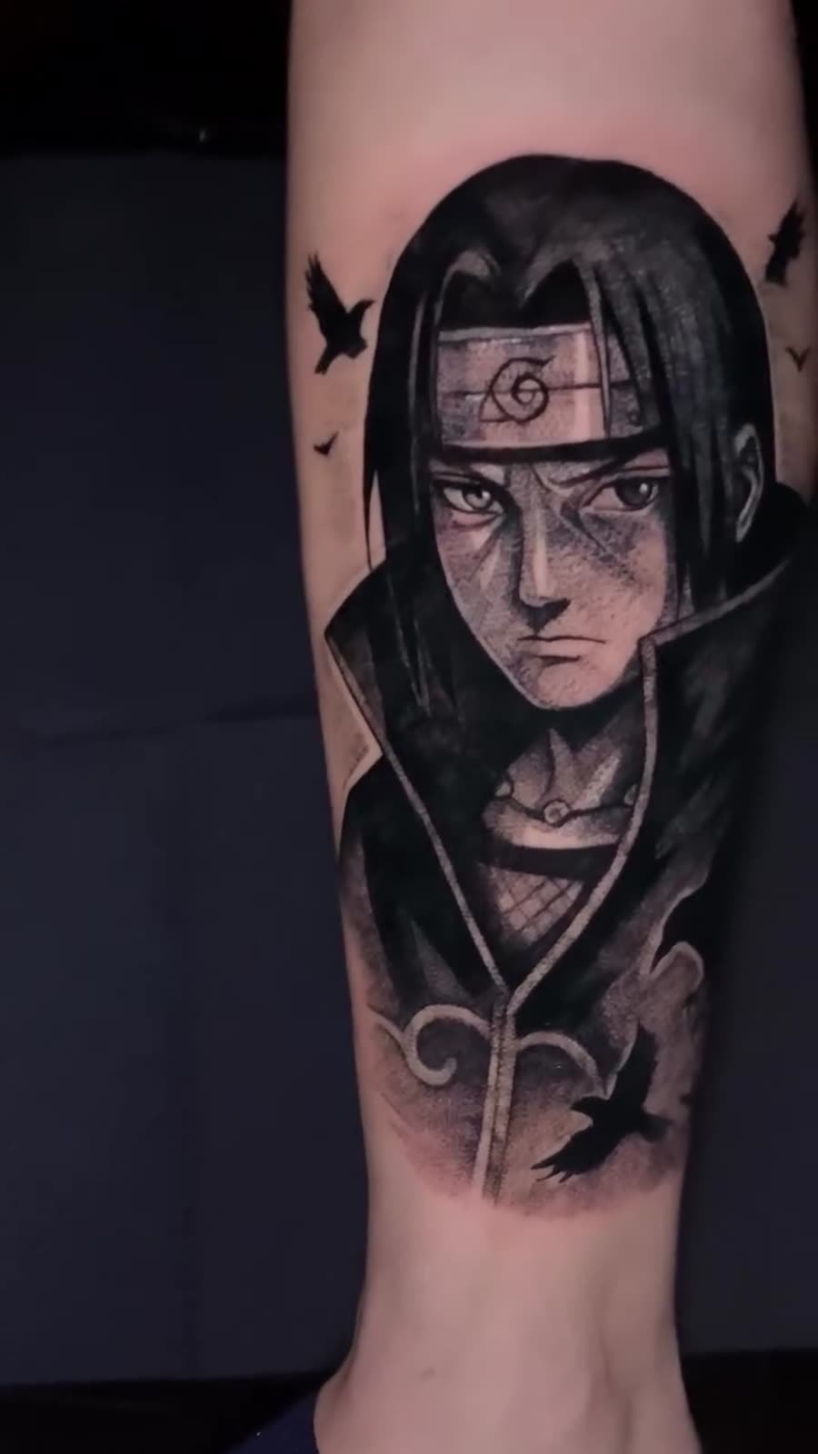 Tatuagem — Itachi por Fabão Tatuador