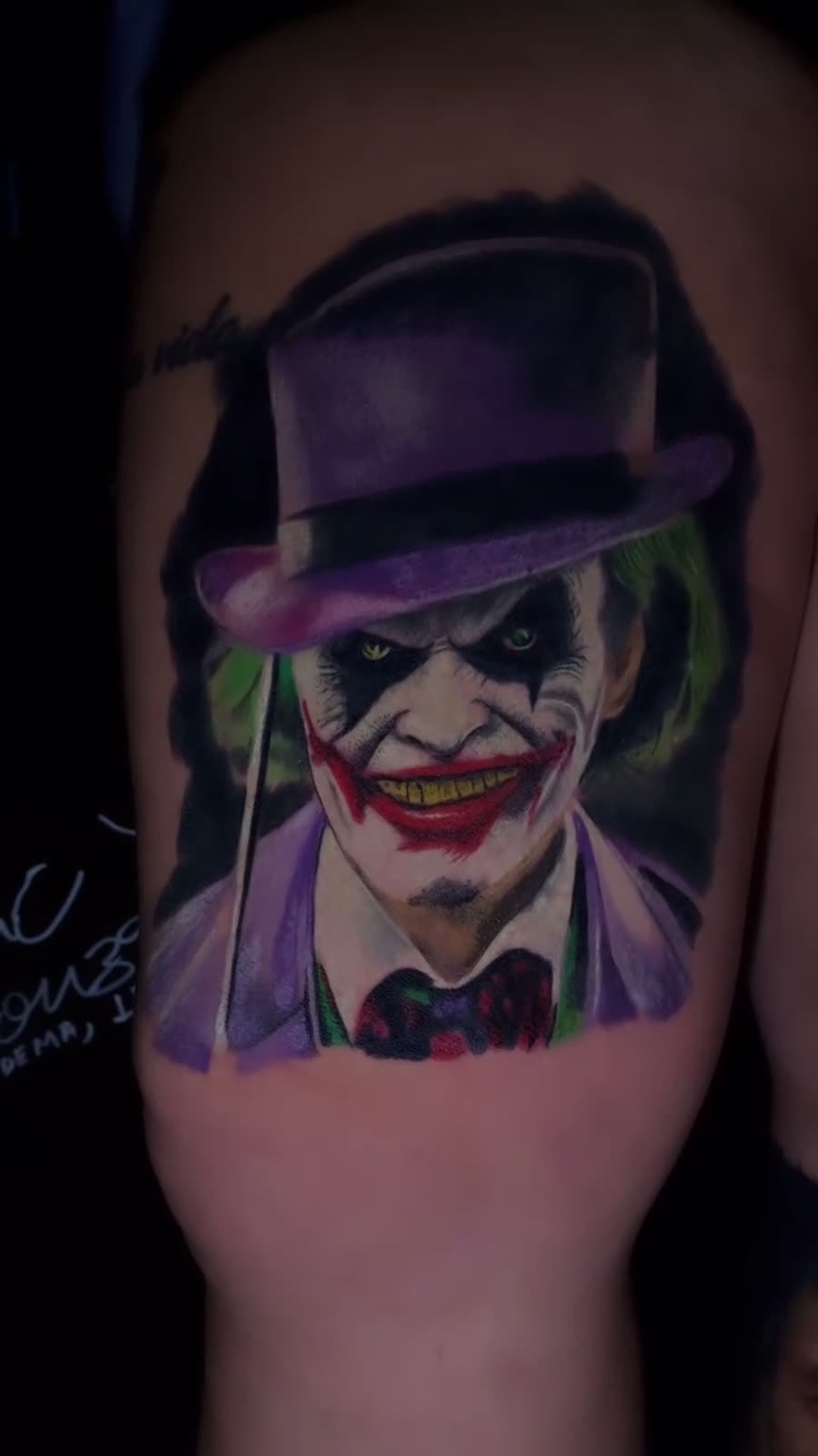 Tatuagem — Coringa por Fabão Tatuador